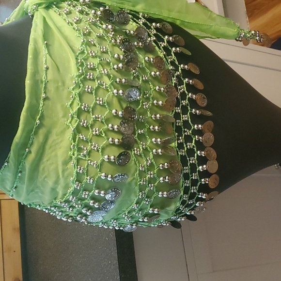 Vintage Belly Dancer Scarf - Picture 2 of 5
